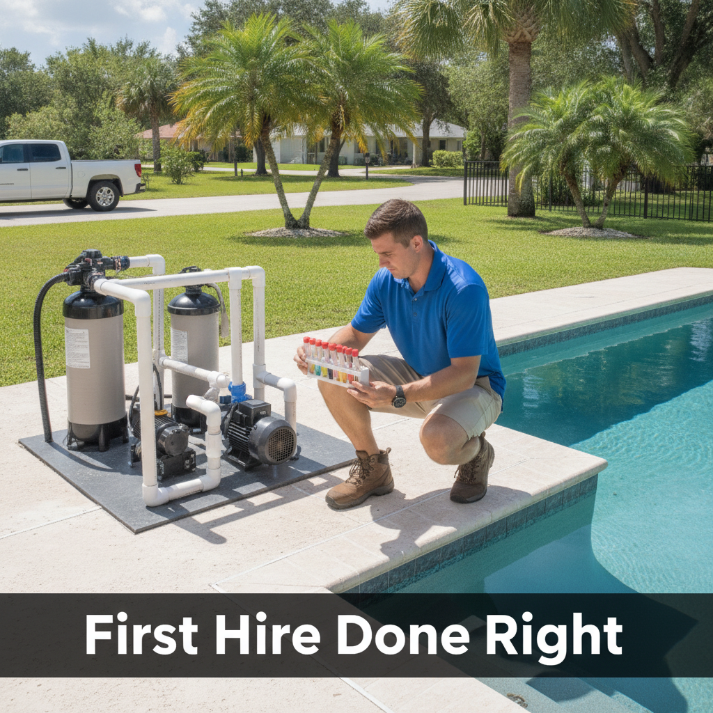 Hiring Your First Pool Technician: What It Actually Costs and How to Get It Right
