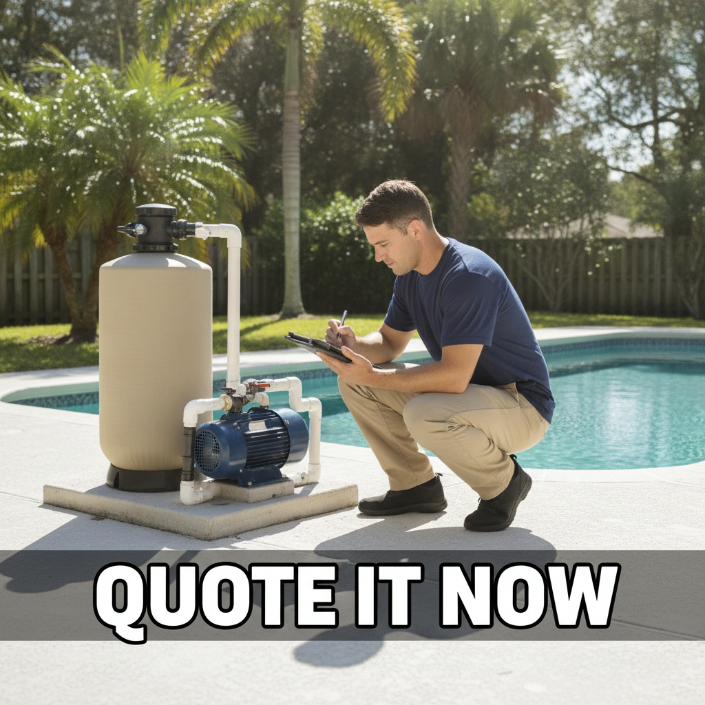How to Give a Pool Equipment Repair Quote On Site Before You Drive Away