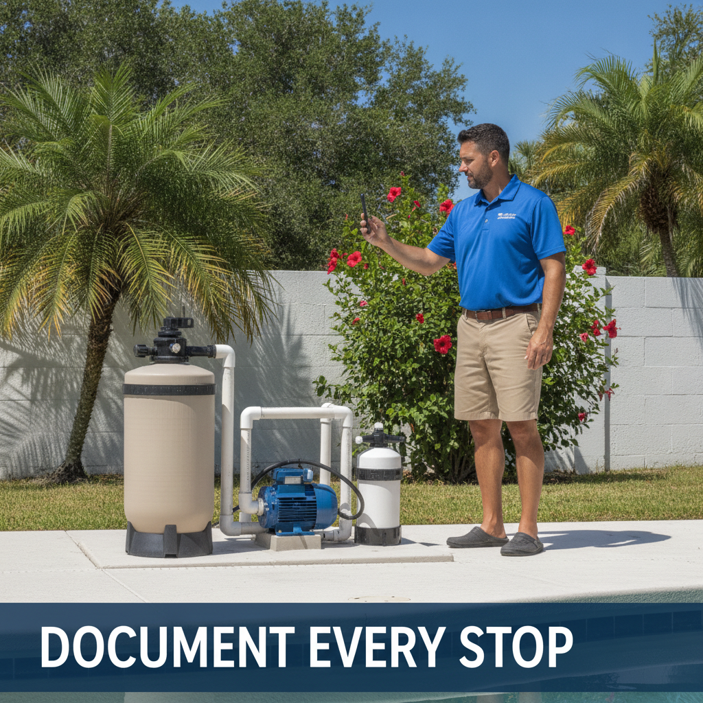 Why Pool Service Photos Proof of Service Pays for Itself on Every Stop