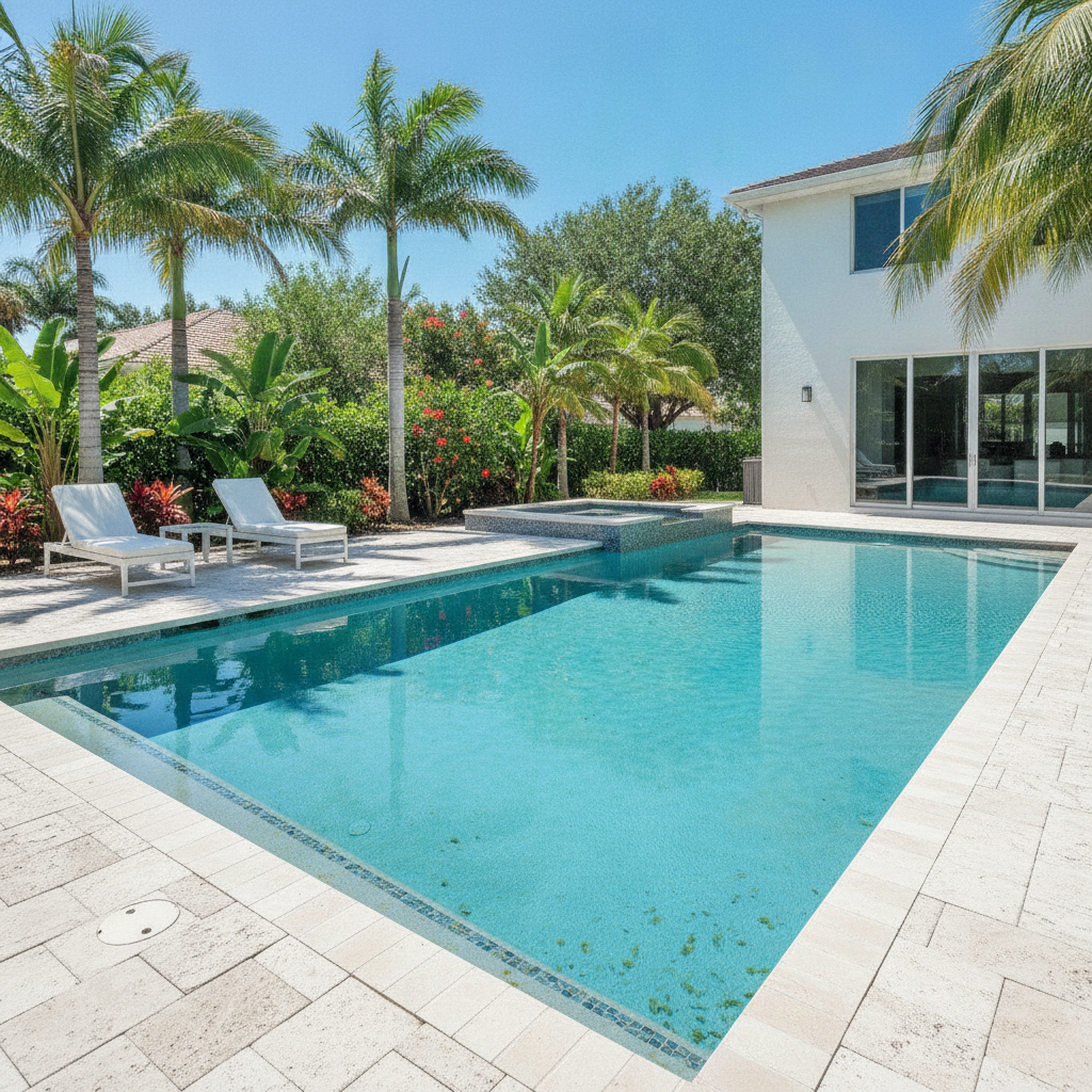 Mustard Algae: Yellow Dust on Pool Walls in Florida