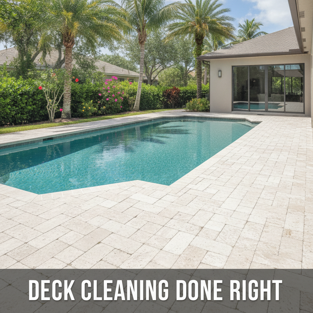 Pool Deck Cleaning Parrish FL: What You Need to Know