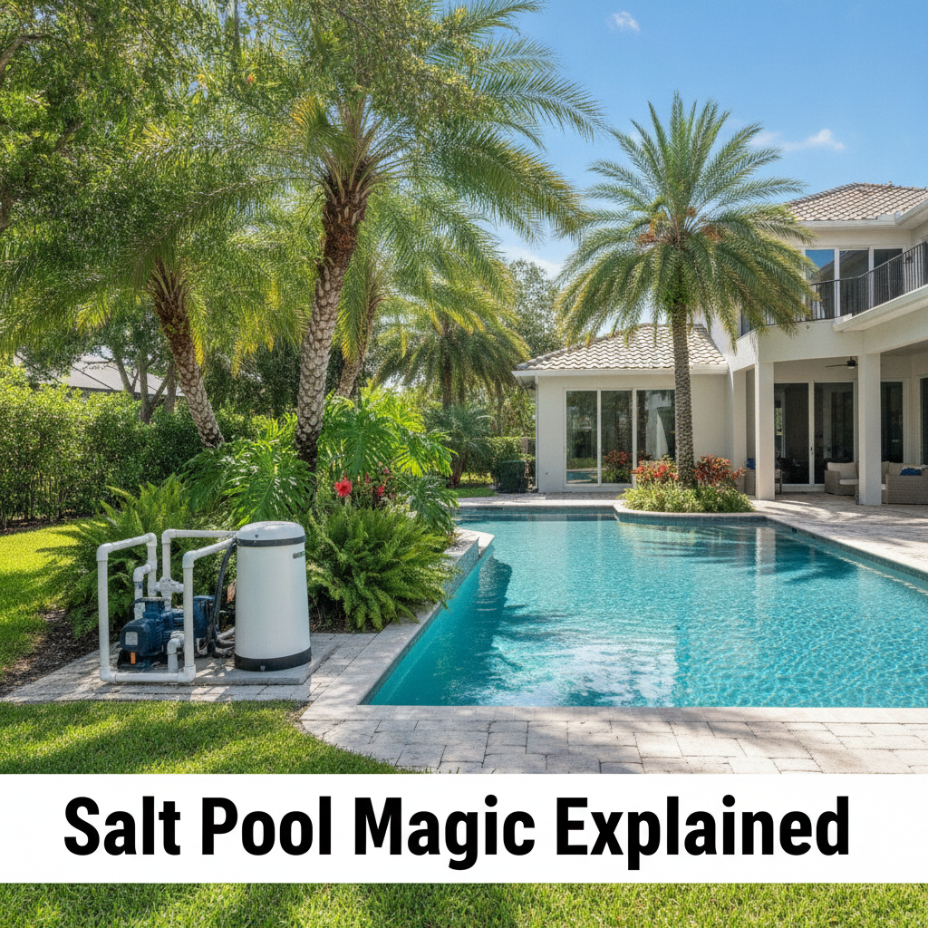 Pool Salt Chlorine Generator: How It Works in Florida