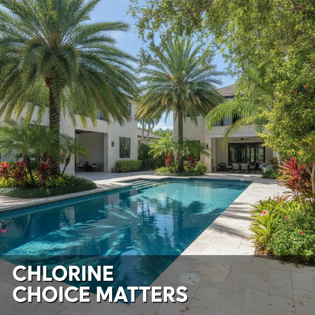 Sodium vs Calcium Hypochlorite: Bradenton Pools